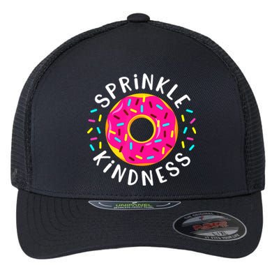 Donut Sprinkle Kindness Funny Girl Women Doughnut Lover Flexfit Unipanel Trucker Cap