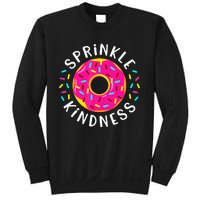 Donut Sprinkle Kindness Funny Girl Women Doughnut Lover Sweatshirt