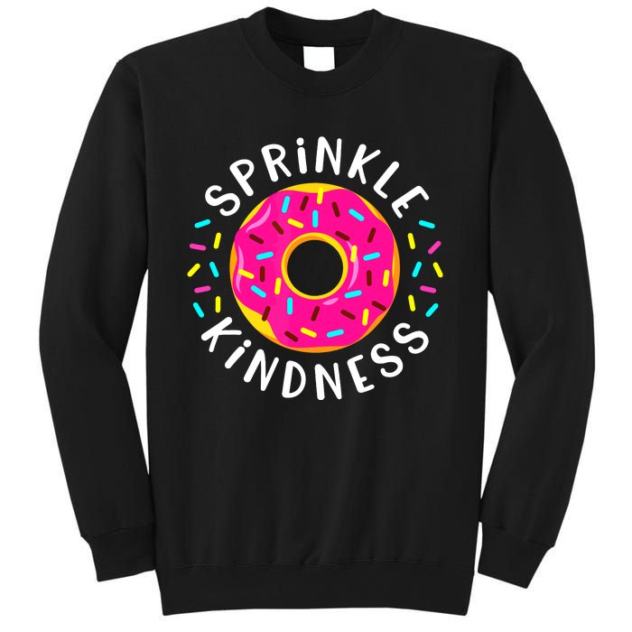 Donut Sprinkle Kindness Funny Girl Women Doughnut Lover Sweatshirt