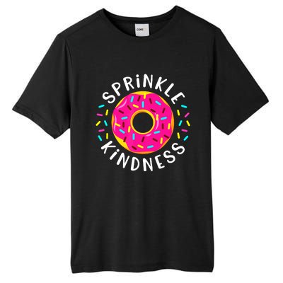 Donut Sprinkle Kindness Funny Girl Women Doughnut Lover Tall Fusion ChromaSoft Performance T-Shirt