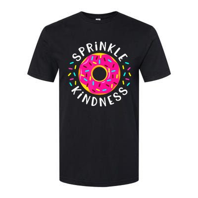 Donut Sprinkle Kindness Funny Girl Women Doughnut Lover Softstyle CVC T-Shirt