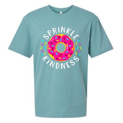 Donut Sprinkle Kindness Funny Girl Women Doughnut Lover Sueded Cloud Jersey T-Shirt