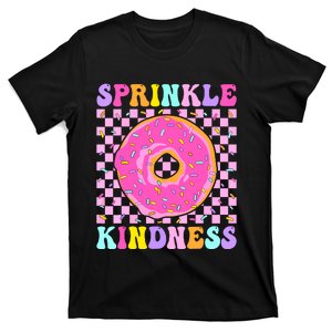 Donut Sprinkle Kindness Funny Girl Women Doughnut Lover T-Shirt