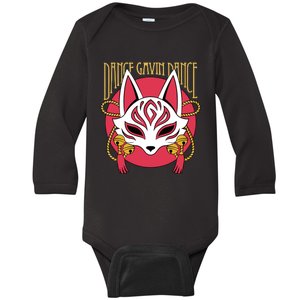 Dancegavindanceband Store Kitsune Baby Long Sleeve Bodysuit