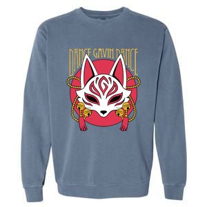 Dancegavindanceband Store Kitsune Garment-Dyed Sweatshirt