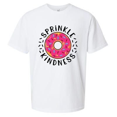 Donut Sprinkle Kindness Girl Women Doughnut Lover Sueded Cloud Jersey T-Shirt