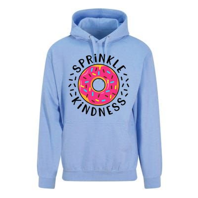 Donut Sprinkle Kindness Girl Women Doughnut Lover Unisex Surf Hoodie