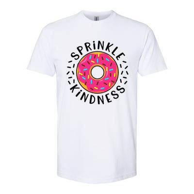 Donut Sprinkle Kindness Girl Women Doughnut Lover Softstyle® CVC T-Shirt