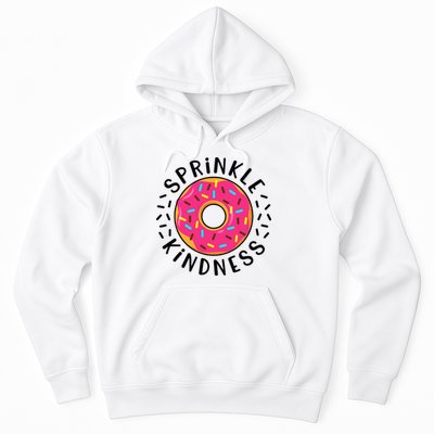 Donut Sprinkle Kindness Girl Women Doughnut Lover Hoodie