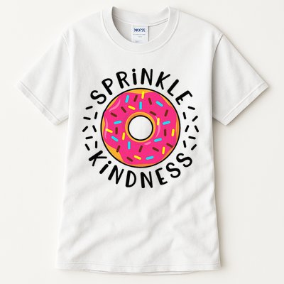 Donut Sprinkle Kindness Girl Women Doughnut Lover Tall T-Shirt