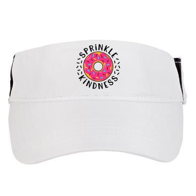 Donut Sprinkle Kindness Girl Women Doughnut Lover Adult Drive Performance Visor