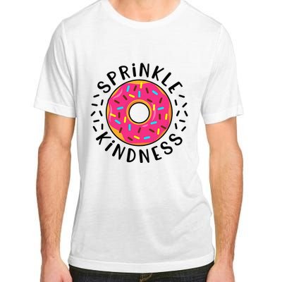 Donut Sprinkle Kindness Girl Women Doughnut Lover Adult ChromaSoft Performance T-Shirt