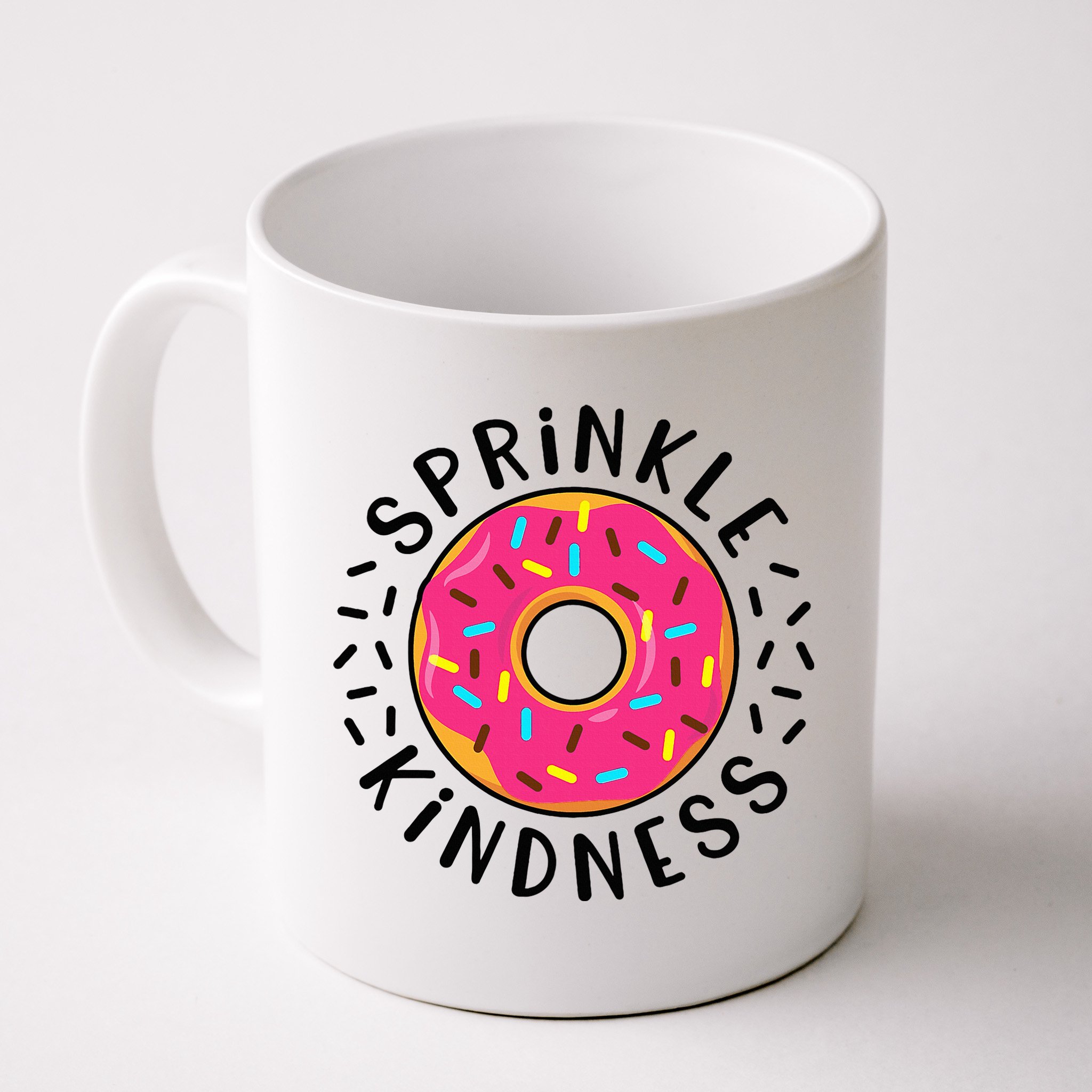Donut Sprinkle Kindness Girl Women Doughnut Lover Mug