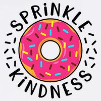 Donut Sprinkle Kindness Girl Women Doughnut Lover Mug