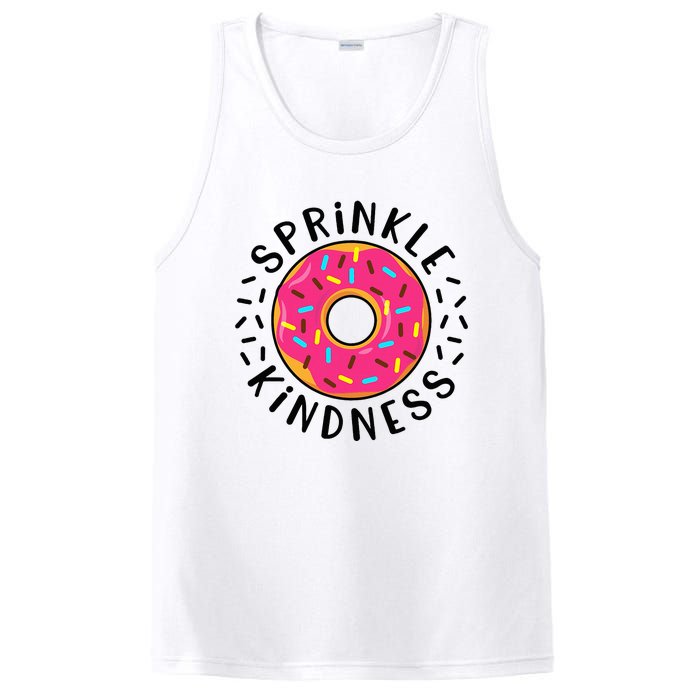 Donut Sprinkle Kindness Girl Women Doughnut Lover PosiCharge Competitor Tank