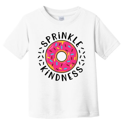 Donut Sprinkle Kindness Girl Women Doughnut Lover Toddler T-Shirt