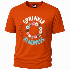 Donut Sprinkle Kindness Funny Doughnut Lover Great Gift Cooling Performance Crew T-Shirt