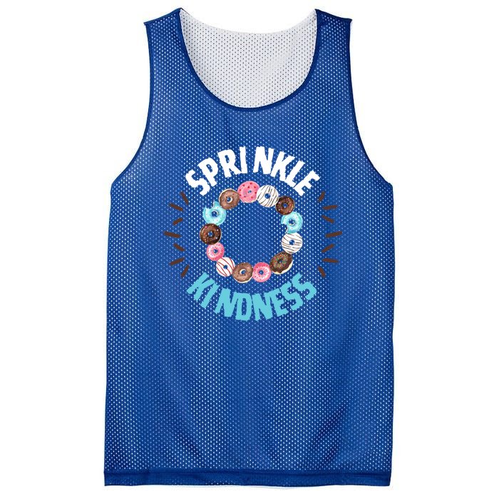 Donut Sprinkle Kindness Funny Doughnut Lover Great Gift Mesh Reversible Basketball Jersey Tank