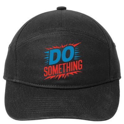 Do Something Kamala Harris Election 2024 Forward Kamala 7-Panel Snapback Hat