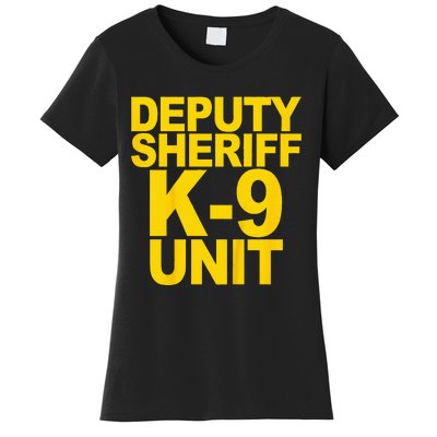 Deputy Sheriff K9 Unit Police Women's T-Shirt