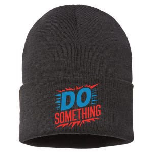 Do Something Kamala Harris Election 2024 Forward Kamala Sustainable Knit Beanie