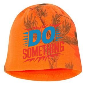 Do Something Kamala Harris Election 2024 Forward Kamala Kati - Camo Knit Beanie