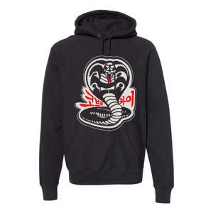 Dojo South Korea Snake Logo Sekai Taikai Premium Hoodie