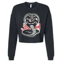 Dojo South Korea Snake Logo Sekai Taikai Cropped Pullover Crew