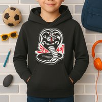 Dojo South Korea Snake Logo Sekai Taikai Kids Hoodie