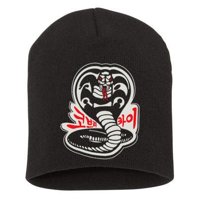 Dojo South Korea Snake Logo Sekai Taikai Short Acrylic Beanie