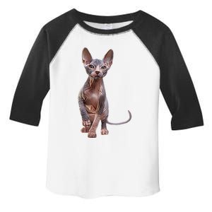 Drawing Sphynx Kitten Toddler Fine Jersey T-Shirt