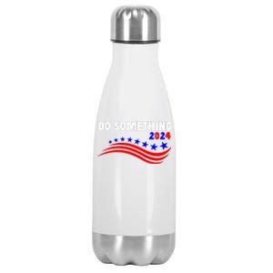 Do Something Kamala Harris Walz 2024 President Campaign Stainless Steel Insulated Water Bottle