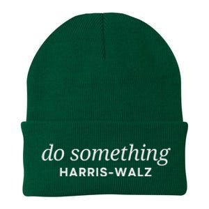 Do Something Kamala Harris Walz 2024 President Campaign Knit Cap Winter Beanie