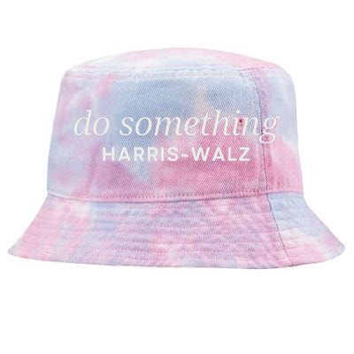 Do Something Kamala Harris Walz 2024 President Campaign Tie-Dyed Bucket Hat