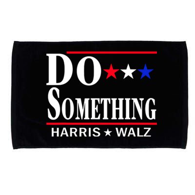 Do Something Kamala Harris Walz 2024 President Campaign Microfiber Hand Towel