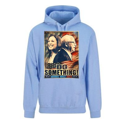 Do Something Kamala Harris Walz 2024 President Campaign Unisex Surf Hoodie