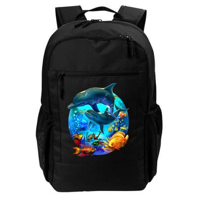 Dolphin Sea Life Save The Ocean Marine Biology Aquarium Backpack