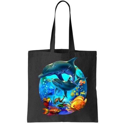 Dolphin Sea Life Save The Ocean Marine Biology Aquarium Bag