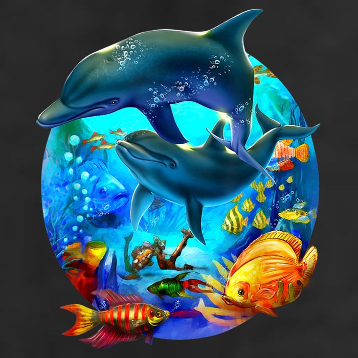 Dolphin Sea Life Save The Ocean Marine Biology Aquarium Hat