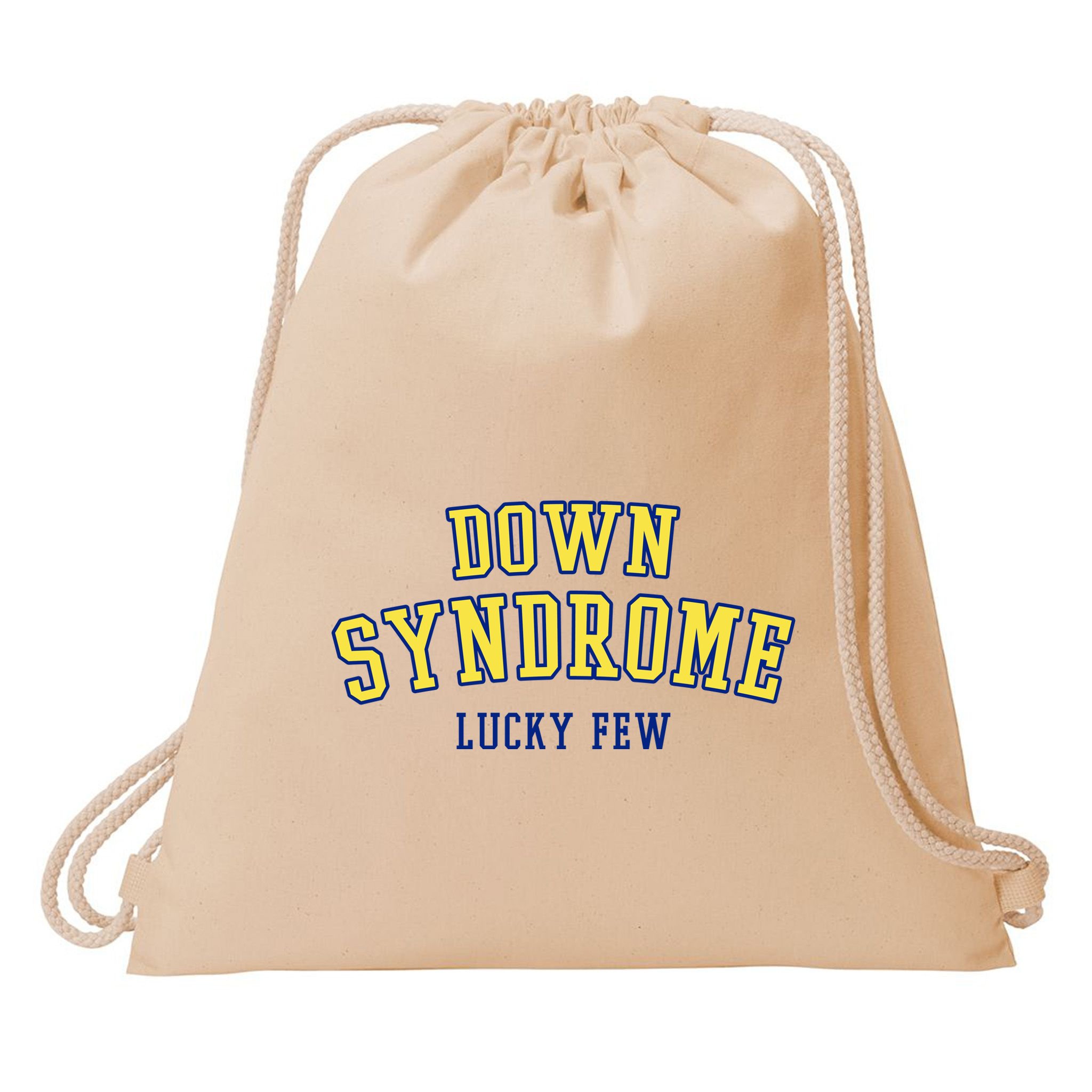 Down Syndrome Lucky Few Drawstring Bag