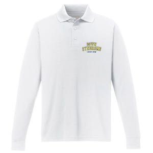 Down Syndrome Lucky Few Performance Long Sleeve Polo