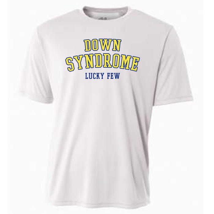 Down Syndrome Lucky Few Cooling Performance Crew T-Shirt