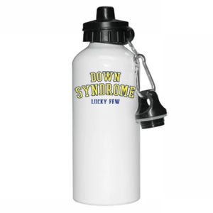 Down Syndrome Lucky Few Aluminum Water Bottle 