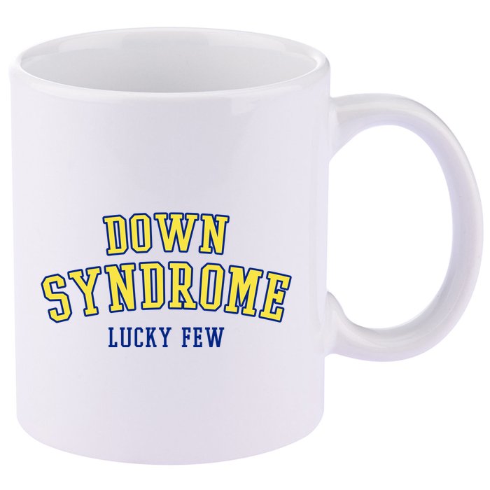 Down Syndrome Lucky Few 11oz C Handle Ceramic Mug