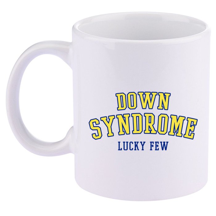 Down Syndrome Lucky Few 11oz C Handle Ceramic Mug