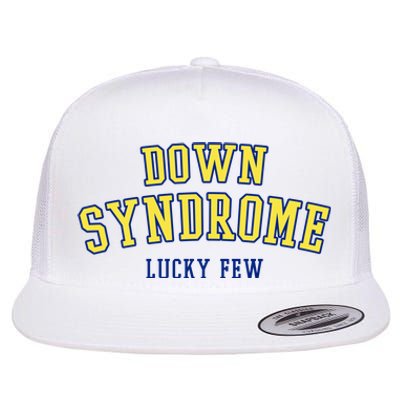 Down Syndrome Lucky Few Flat Bill Trucker Hat