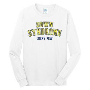 Down Syndrome Lucky Few Tall Long Sleeve T-Shirt