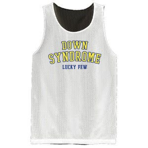 Down Syndrome Lucky Few Mesh Reversible Basketball Jersey Tank