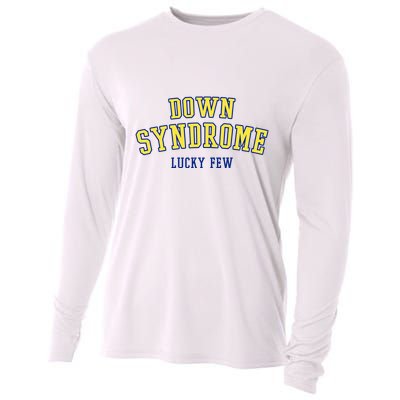 Down Syndrome Lucky Few Cooling Performance Long Sleeve Crew