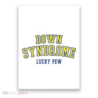 Down Syndrome Lucky Few Poster